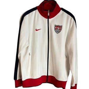 Nike N98 USA Soccer Full Zip Warm Up Jacket Size L